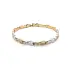 Ladies Bracelet made of Combination Gold