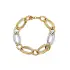 Gold Ladies Bracelet made of Combined Gold