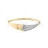 Gold Bracelet with Zircons