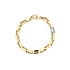 Gold Bracelet with Zircons
