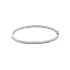 Fixed Bracelet with White Gold Zircons
