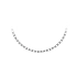 Ladies White Gold Necklace
