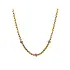 Gold Necklace with Zircons