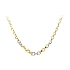 Necklace with Zircones in Gold