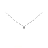 White Gold Star Necklace