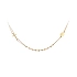 Gold Necklace with Medallion and Cross - Symbolic Elegance