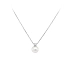White Gold Pearl Necklace