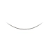 White Gold Fox Tail Chain