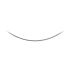 White Gold Fox Tail Chain