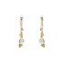 Gold Combination dangle earrings