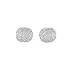 Earrings with White Gold Zircons