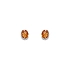Gold Earrings with Zircons