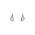 Modern White Gold Earrings with Elegant Details
