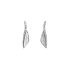 Minimalist Glow of Zircons in Soft White Gold