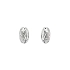 Earrings with White Gold Zircons