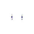 White Gold Earrings with Sapphire - The Magic of Blue Gemstone