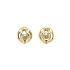 Timeless Earrings with Gold Ball and Unique Design