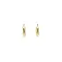 Gold Round Earrings