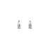 Gold Reversible Earrings with Zircones