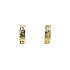 Gold Round Earrings