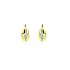Gold Earrings with Zircons