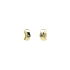 Gold Earrings with Zircons