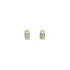Gold Earrings with Zircons