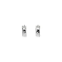 Double-sided Earrings made of Combination Gold
