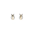 Earrings made of Combination Gold