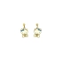 Gold Hanging Earrings Hallo Kitty
