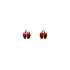 Golden Baby Earrings Ladybug