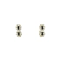 Gold Earrings with Zircons