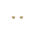 Golden Baby Earrings Hearts
