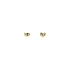 Gold Pecky Earrings Hearts