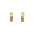 Gold Round Earrings
