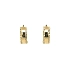 Gold Round Earrings
