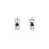 Double-sided Round Earrings made of Combination Gold
