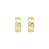 Gold Reversible Round Earrings