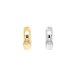 Gold Reversible Round Earrings