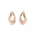 Round Earrings made of Pink Gold