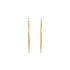 Gold Round Earrings