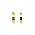Gold Round Earrings