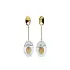 Earrings made of Combination Gold