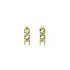 Earrings made of Combination Gold