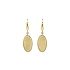 Gold dangle earrings