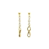Gold dangle earrings