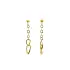 Gold dangle earrings