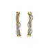 Earrings made of Combination Gold