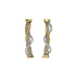 Earrings made of Combination Gold