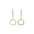 Gold dangle earrings
